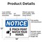 Signmission Safety Culture Sign, 18 in Width, Aluminum, Rectangle OS-2PACK-NS-A-1218-L-17300 - alternate 3